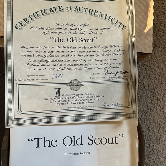 3 for $8 “The Old Scout” by Norman Rockwell - Picture 3 of 5